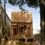 Framing of 1017A Waverly
