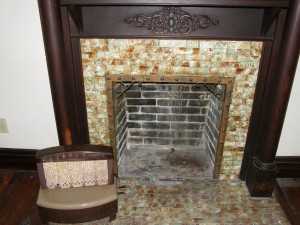 Fireplace in Old House