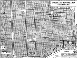 Woodland Heights Map